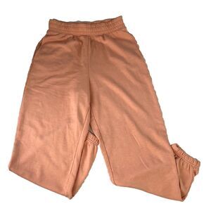 American Eagle peach-colored sweatpants size Medium NWOT